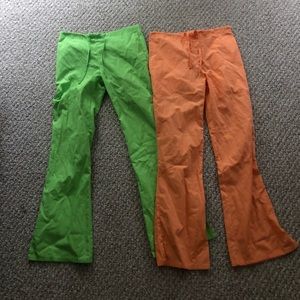 Xxs boot cut scrubs. Selling both together!